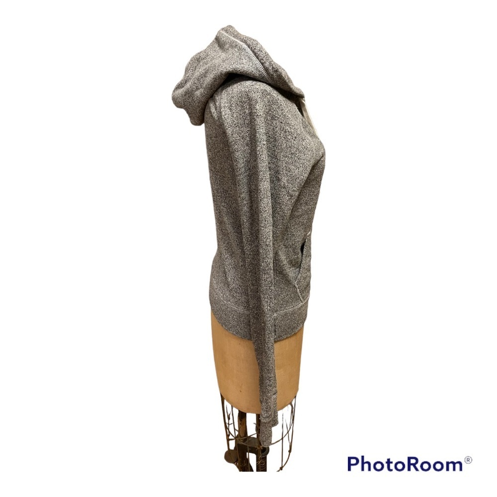 Roots | Speckled Grey Front Zip Hoodie - Picture 2 of 5